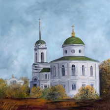 Схема вышивки «Собор»