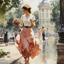 Схема вышивки «Zena»