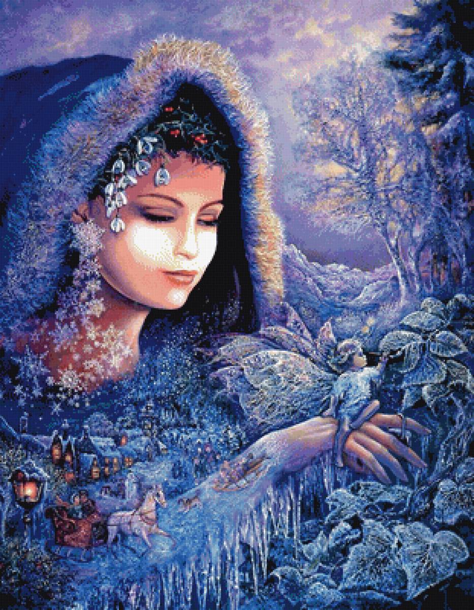 волшебница зима - художник уолл жозефина - предпросмотр