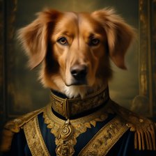 Схема вышивки «Генерал»