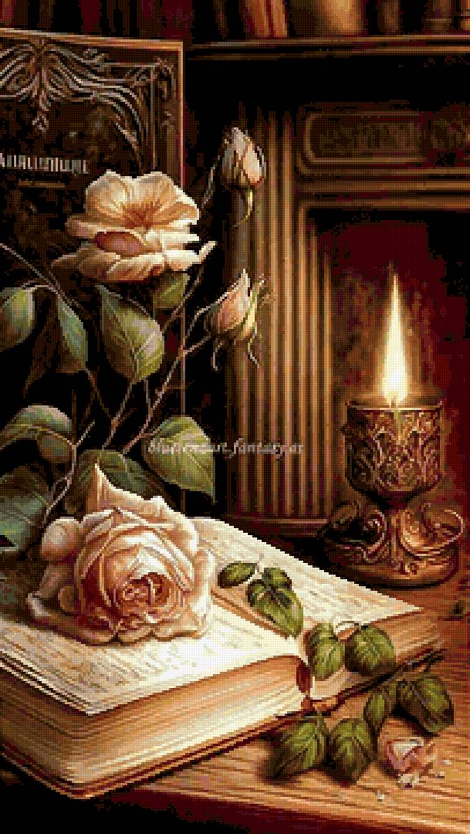 №2728975 - натюрморт, книга - предпросмотр