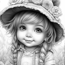 Схема вышивки «Kislány»