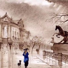 Схема вышивки «Гаджиевы, старый Петербург 4»