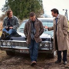 Схема вышивки «Сверхъестественное»