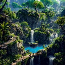 Схема вышивки «природа»