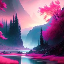 Схема вышивки «природа»