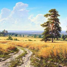 Схема вышивки «Басов. Поле»