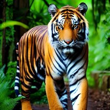 Схема вышивки «Тигр»