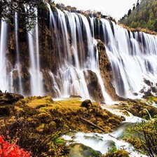 Схема вышивки «Thác nước»
