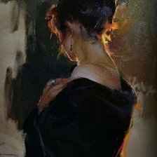 Схема вышивки «вышивка спина силуэт»