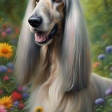 Схема вышивки «Афган»