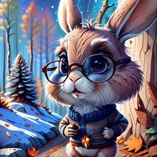 Схема вышивки «Братец кролик»