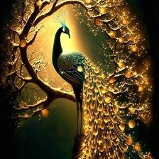 Схема вышивки «Жар-птица»