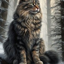 Схема вышивки «Ну настоящий сибиряк»