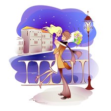 Схема вышивки «Встреча»