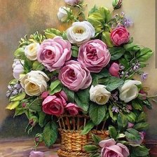 Схема вышивки «Букет»