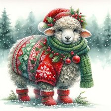 XMas sheep