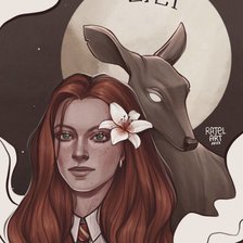 Схема вышивки «Лили Эванс»