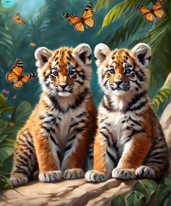 2 тигренка - оригинал