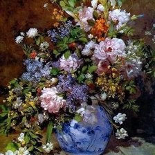 Схема вышивки «Натюрморт 1886 г.»