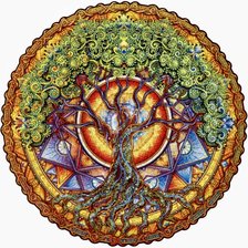 Схема вышивки «Древо»