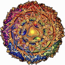 Схема вышивки «Мандала изобилия»