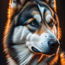 Схема вышивки «Портрет»