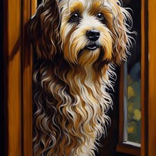 Схема вышивки «Пустите меня»