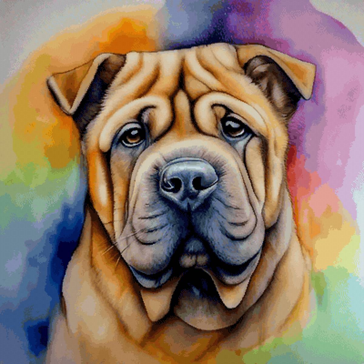 Шарпей - животные, собаки, собака - предпросмотр