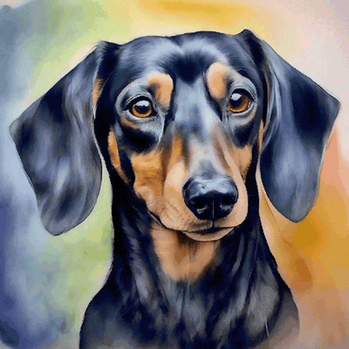 Такса - собака, собаки, животные - предпросмотр