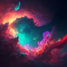 Схема вышивки «Абстракт»