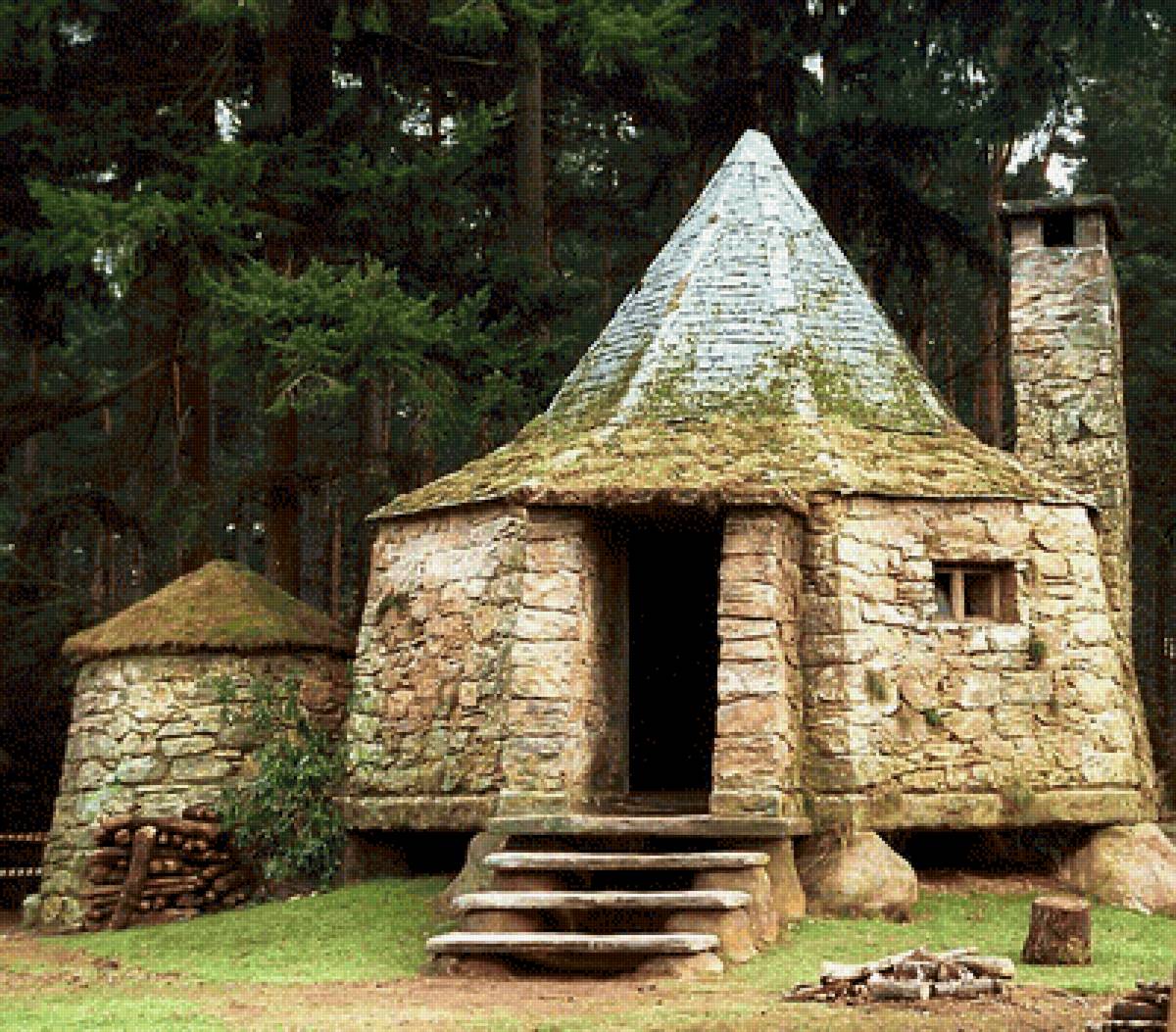 Домик Хагрида - гарри поттер - предпросмотр