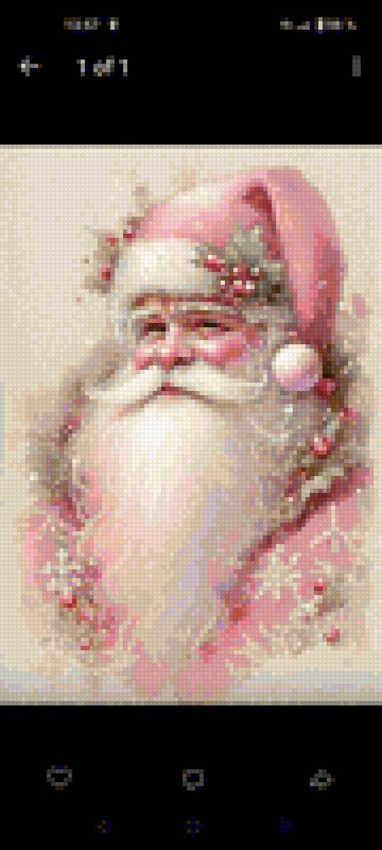 Père noël rose - père noël rose - предпросмотр