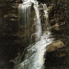 Схема вышивки «Водопад»