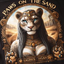 Схема вышивки «Львичка»