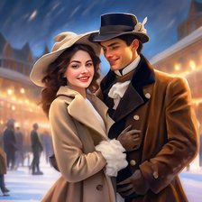 Схема вышивки «Свидание»