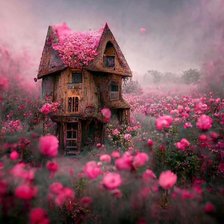 Схема вышивки «Дом»