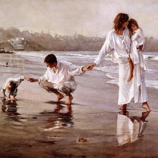 Схема вышивки «Прогулка»