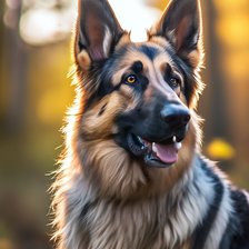 Схема вышивки «Овчарка»