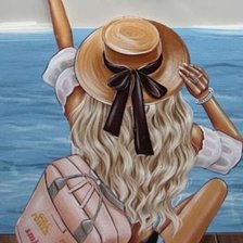 Схема вышивки «Отпуск»