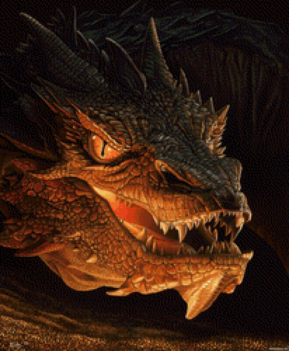 Смауг - дракон, смауг - предпросмотр