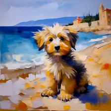 Схема вышивки «Йорки»