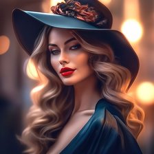 Схема вышивки «Красавица»