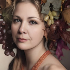 Схема вышивки «девушка»