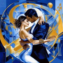 Схема вышивки «Танец»