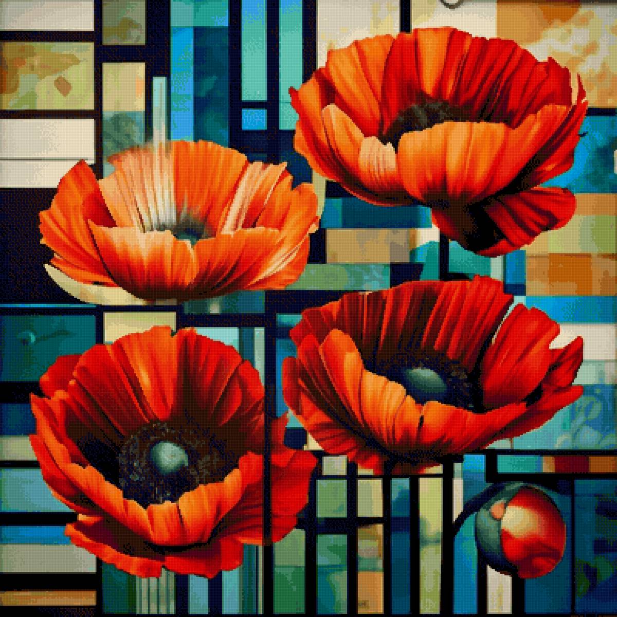 Маки - цветы - предпросмотр