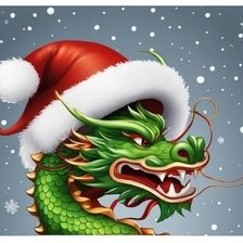 Схема вышивки «Н.г. дракон»