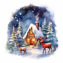 Схема вышивки «Новогоднее...»