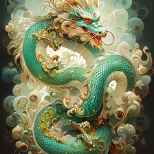 голубой дракон