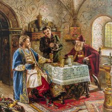 Схема вышивки «Оскар Фрейвирт- Лютцов. Дорогой гость»